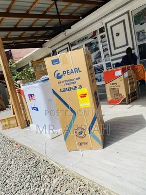 Energy Efficient Pearl Pf-172-2b Double Door Refrigerator.