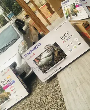 Nasco 50 Inches Glossy Led Full HD Black Electric Tv