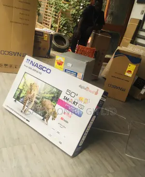 Led Glossy 50 Inches Smart Nasco Electric Black Tv