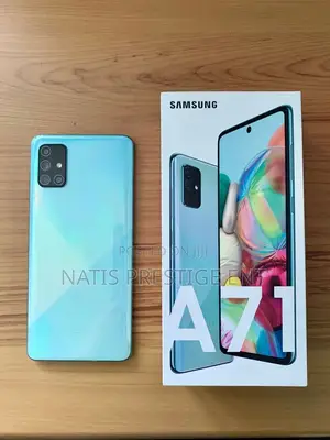 New Samsung Galaxy A71 5G UW 128 GB Blue