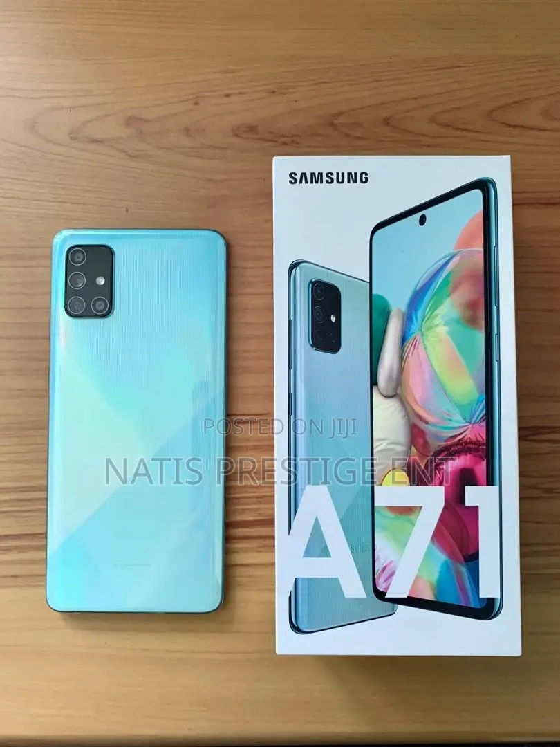 New Samsung Galaxy A71 5G UW 128 GB Blue