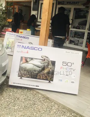 Nasco Electric Black Digital 50 Inches Glossy Led Tv