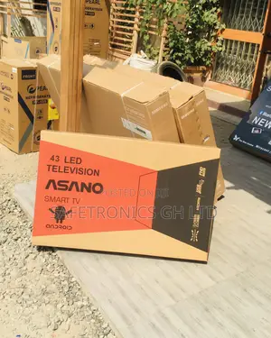 43 Inches Smart Glossy Electric Asano Led Black Tv