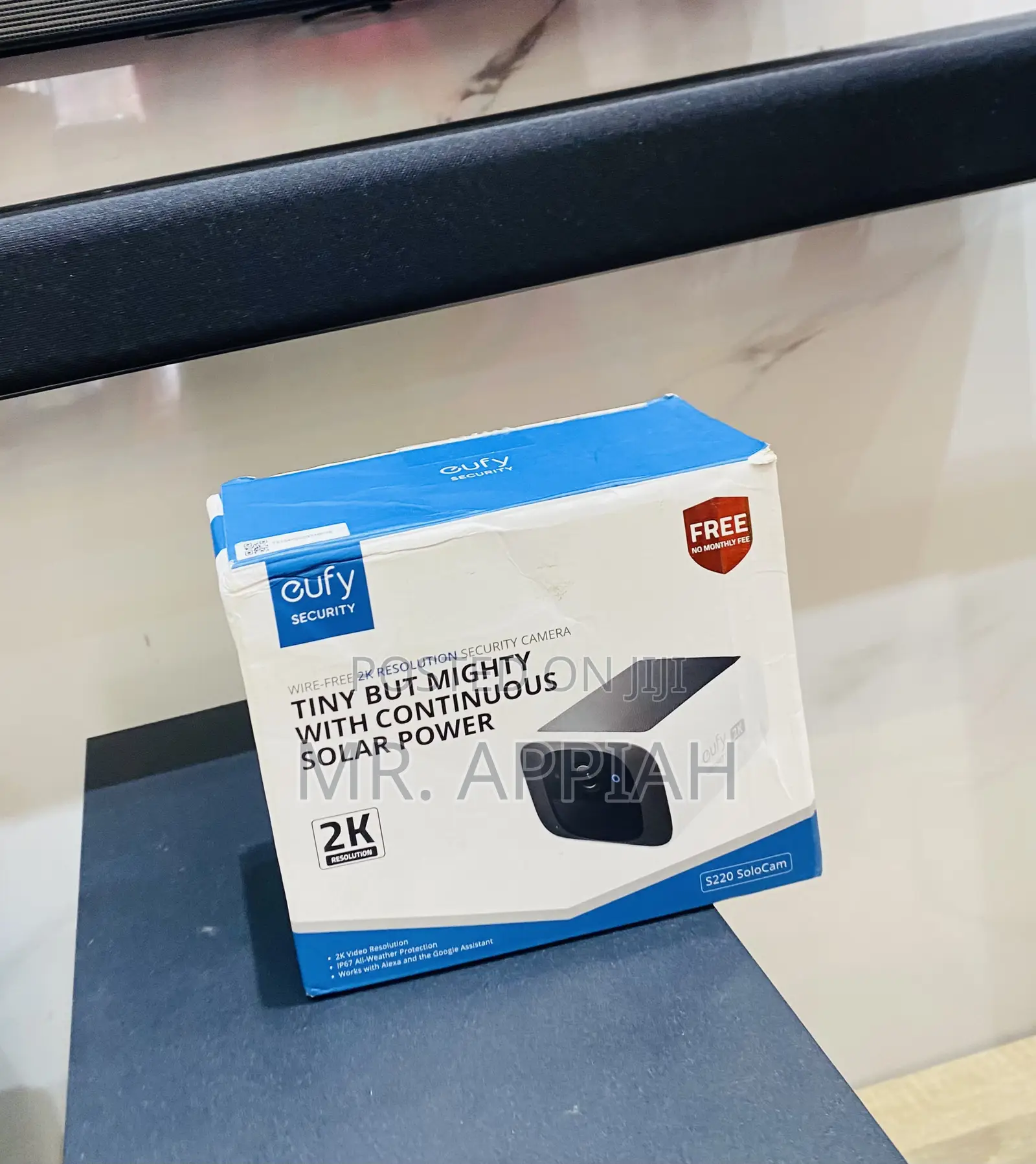 Purchase Original Eufy Outdoor Solar Security Camera.