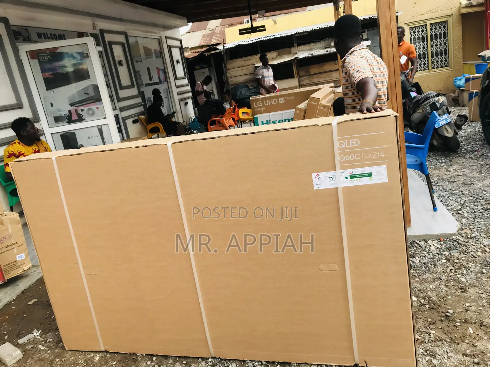 Unique Design Samsung 85q60 85”Qled Smart Electric Tv