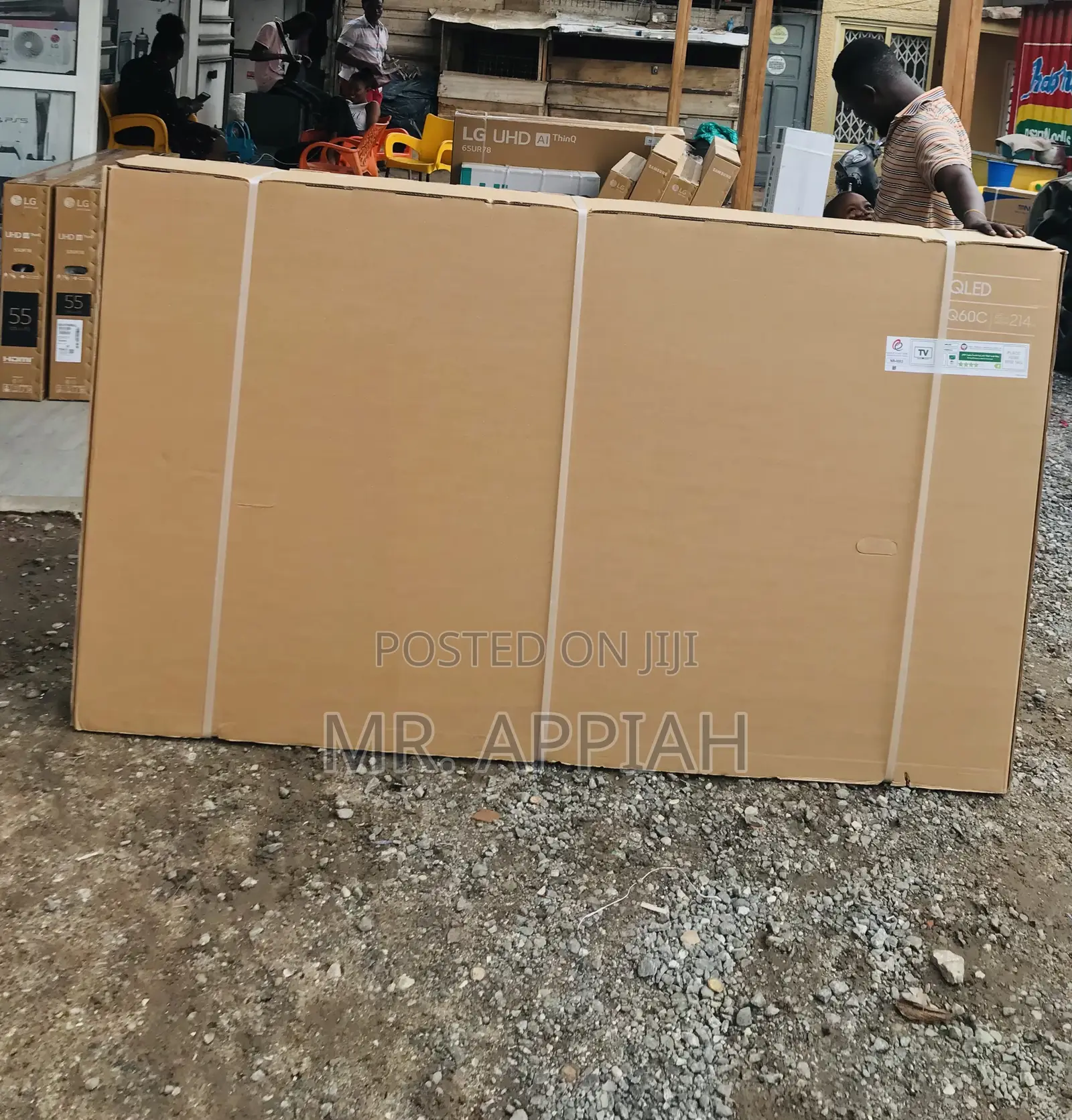 Long Lasting Samsung85q60 85 Inch Qled Smart Electric Tv