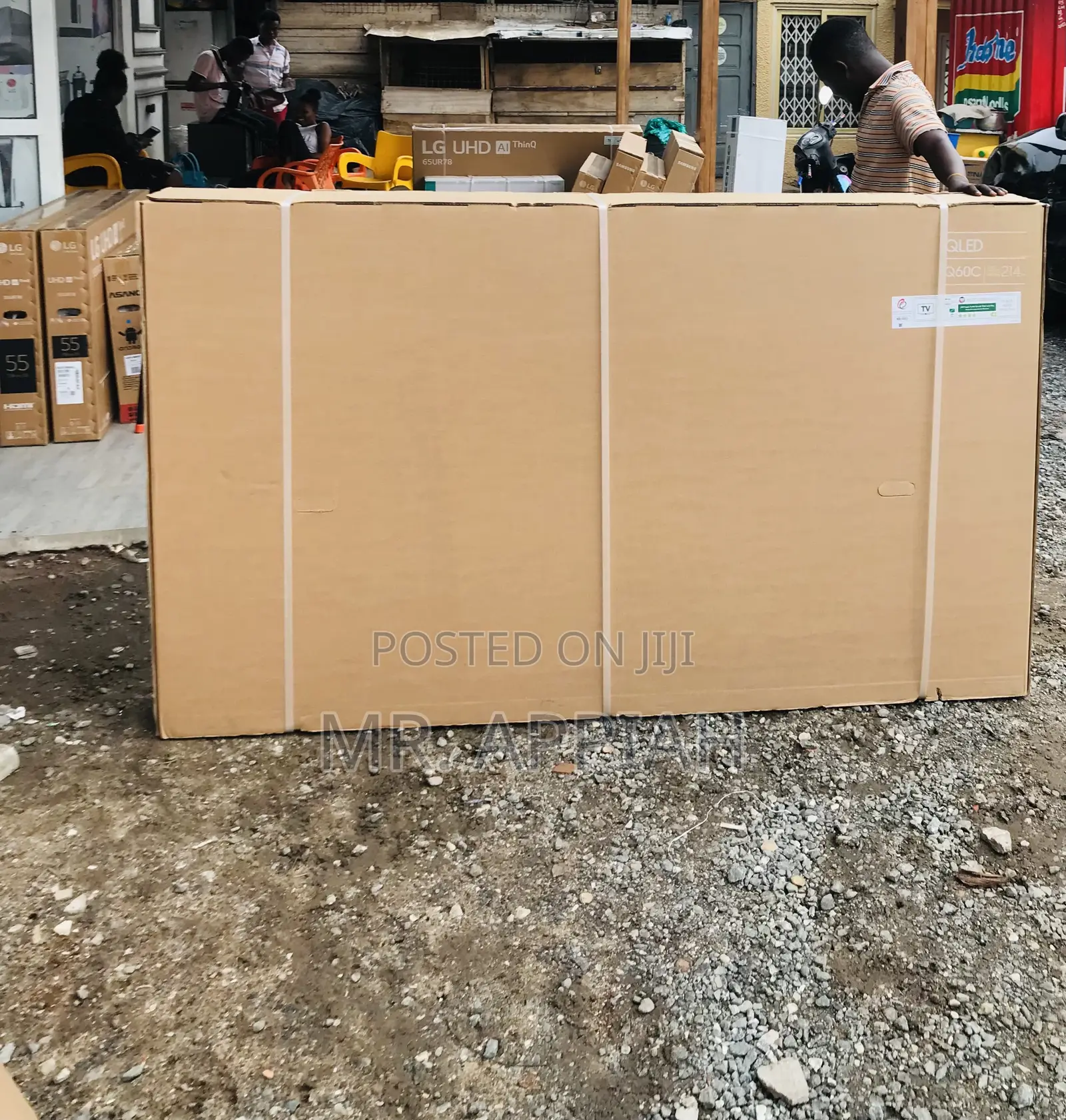 Long Lasting Samsung85q60 85 Inch Qled Smart Electric Tv