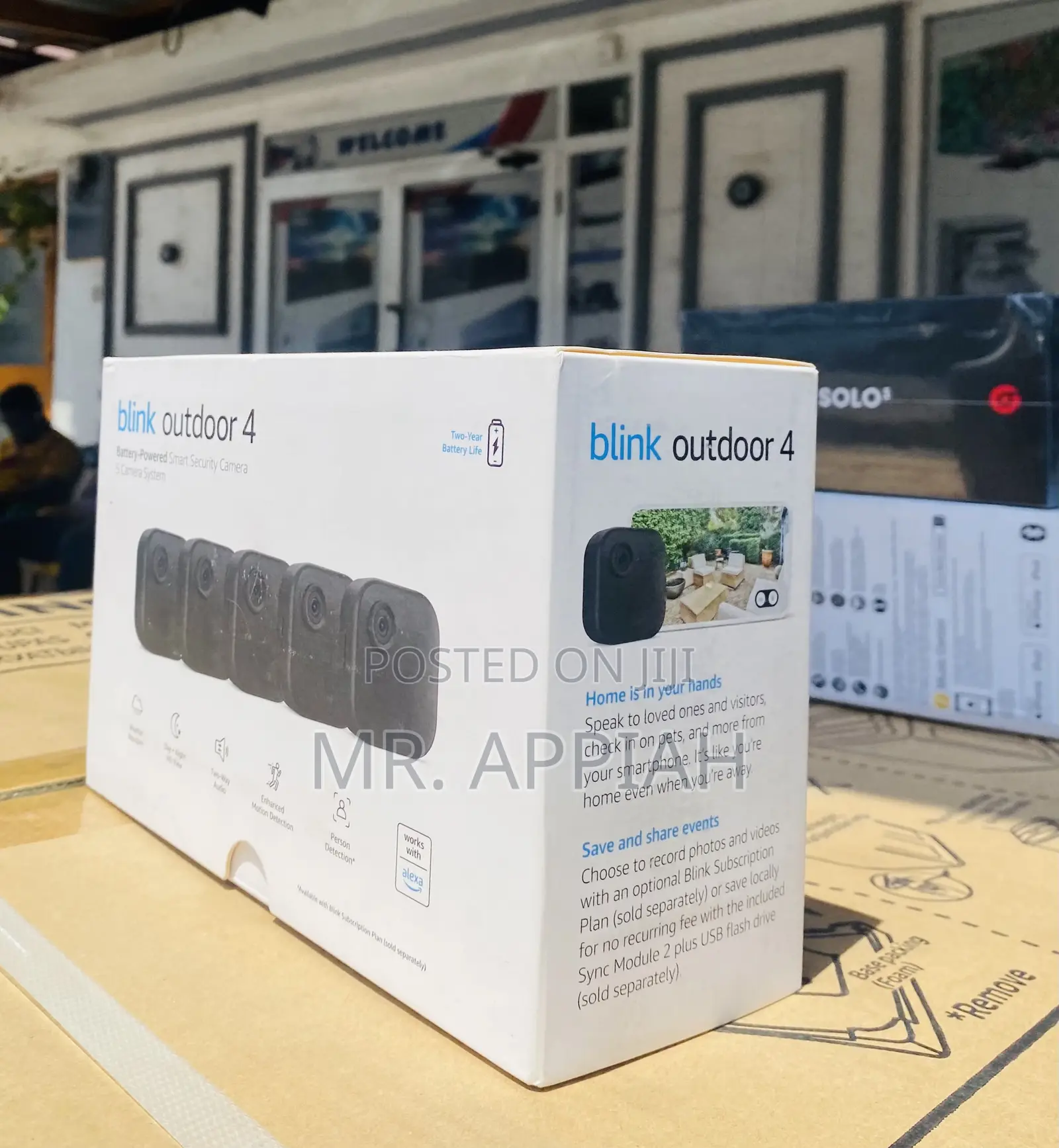 Energy Efficient Blink Outdoor 4 Wire-Free Security Camera