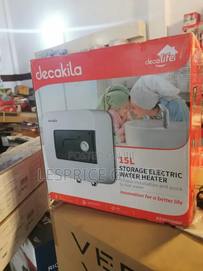 Fast Heating//Decakila 15L Water Heater