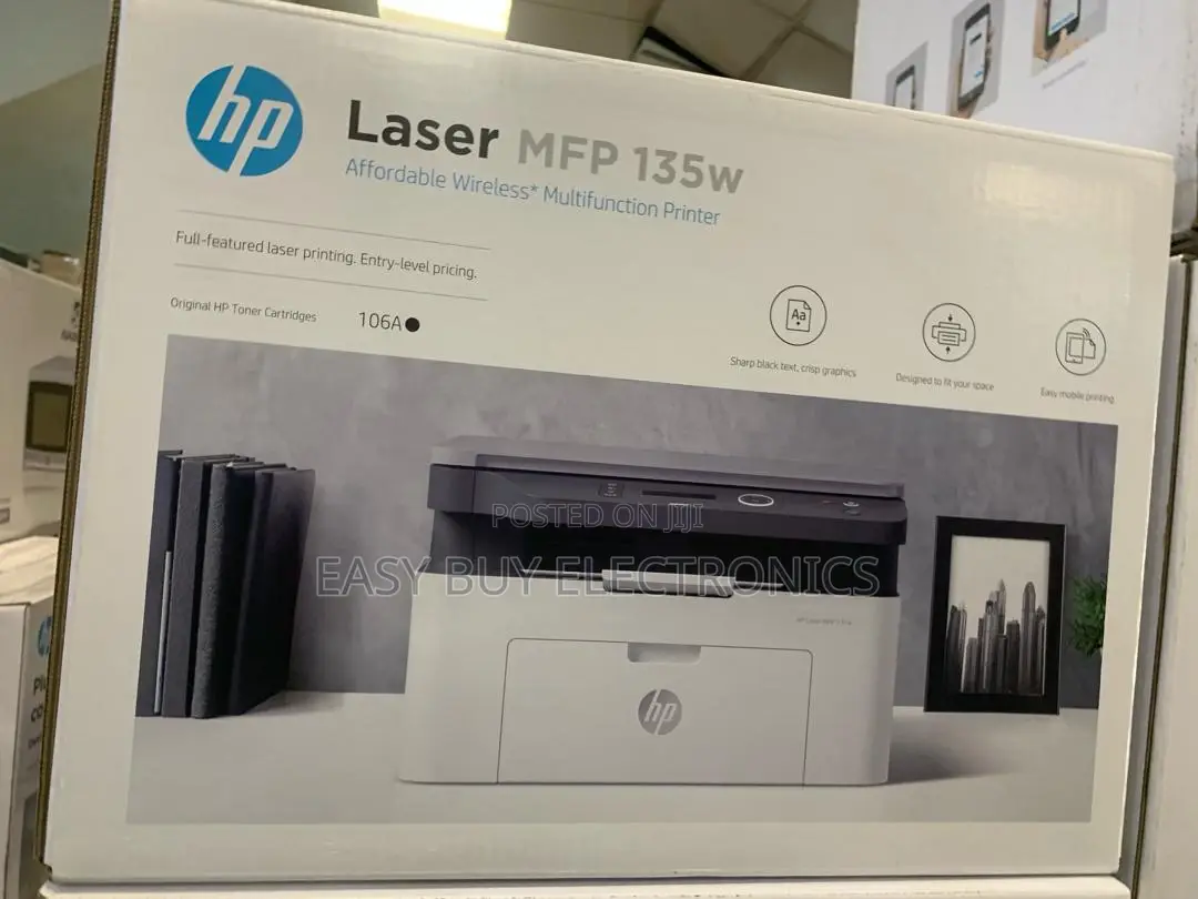 Fast HP Laser Printer Mfp135w