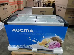 400 Litres Aucma Display Showcase Chest Ice-Cream Freezer