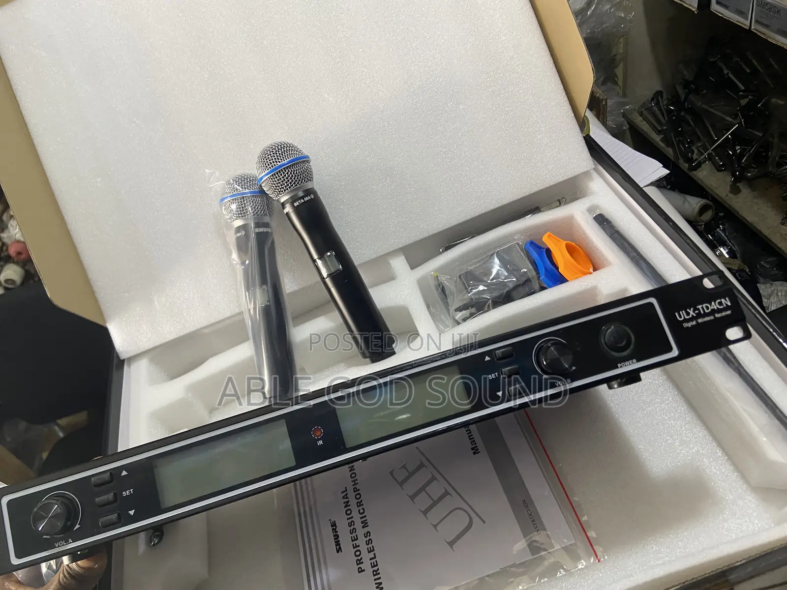 Ulx-Td4cn Digital Shure Professional Wireless Microphone