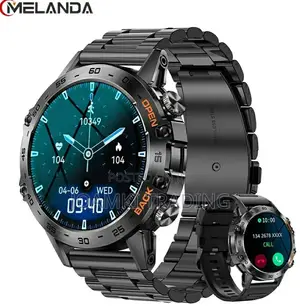 Melanda Steel Smart Watch/Bluet Call/Health Monitor/Andr/Ios