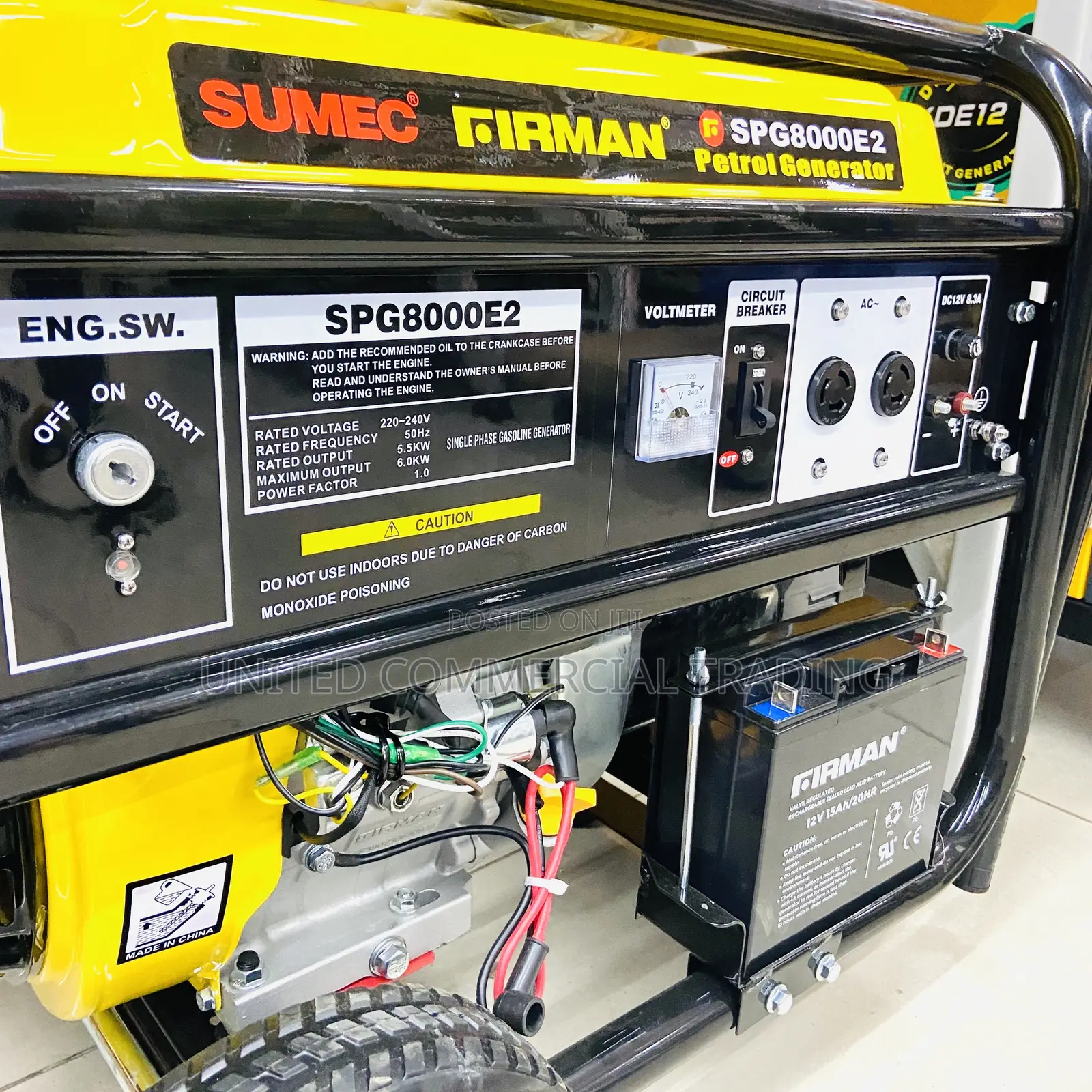 Firman Generator Casoline (5.0kw)