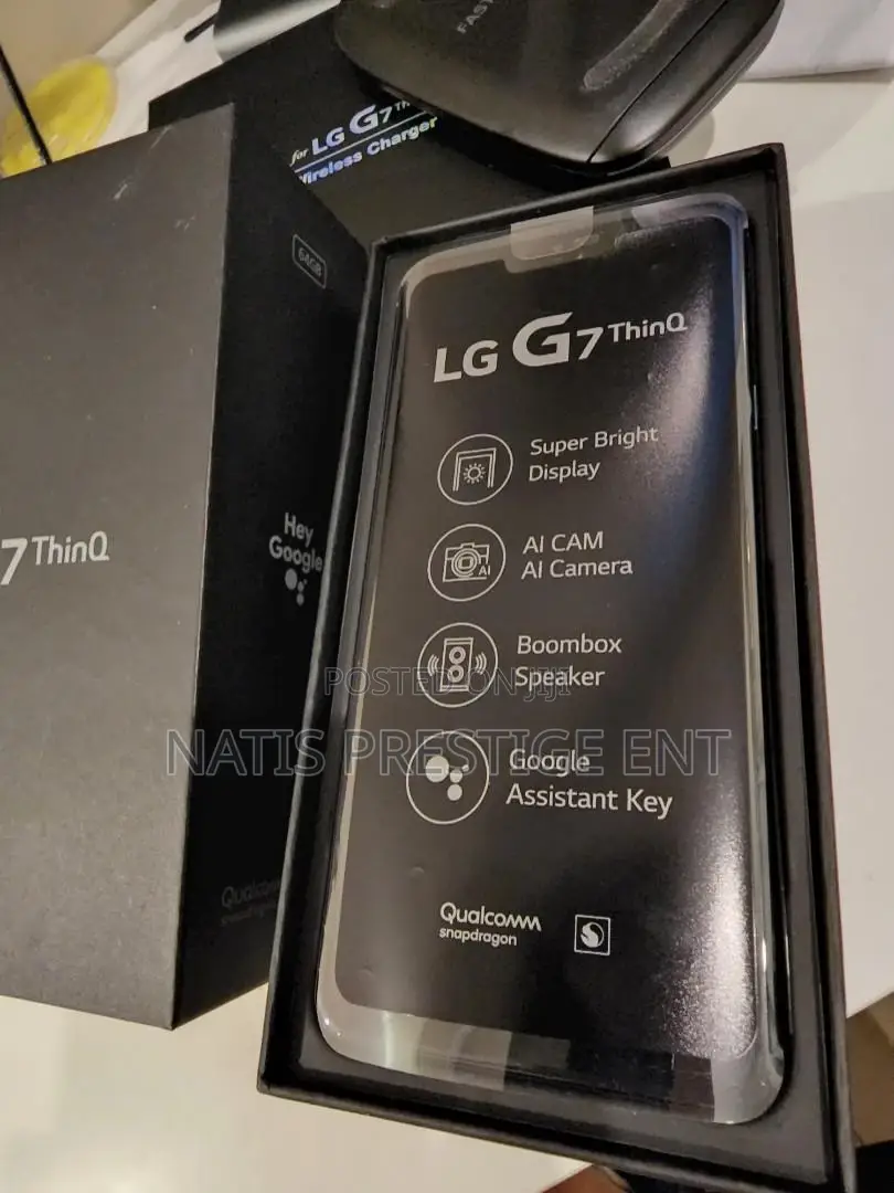 New LG G7 ThinQ 64 GB Black