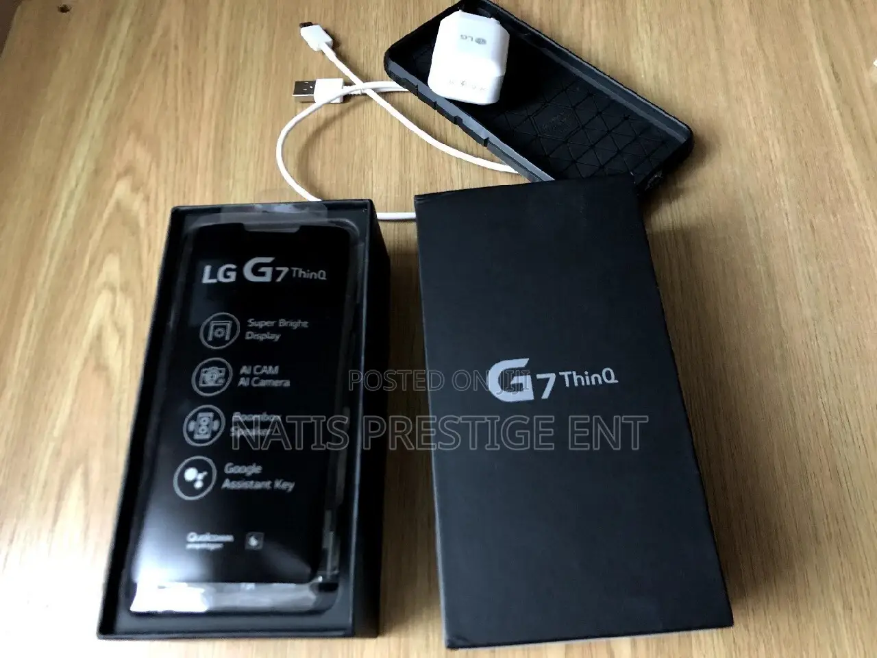 New LG G7 ThinQ 64 GB Black