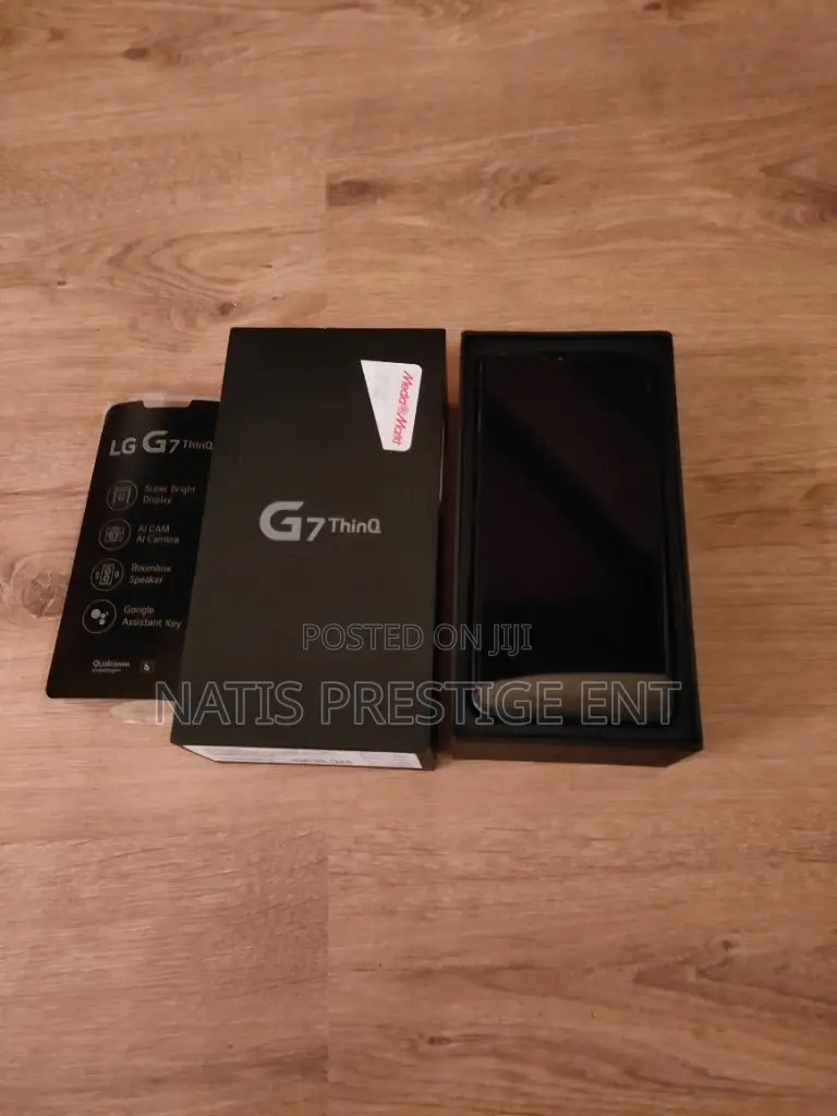 New LG G7 ThinQ 64 GB Black
