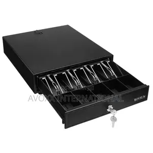 ROVSUN Cash Register Drawer 4 Bill 5 Coin, Money Storage Box