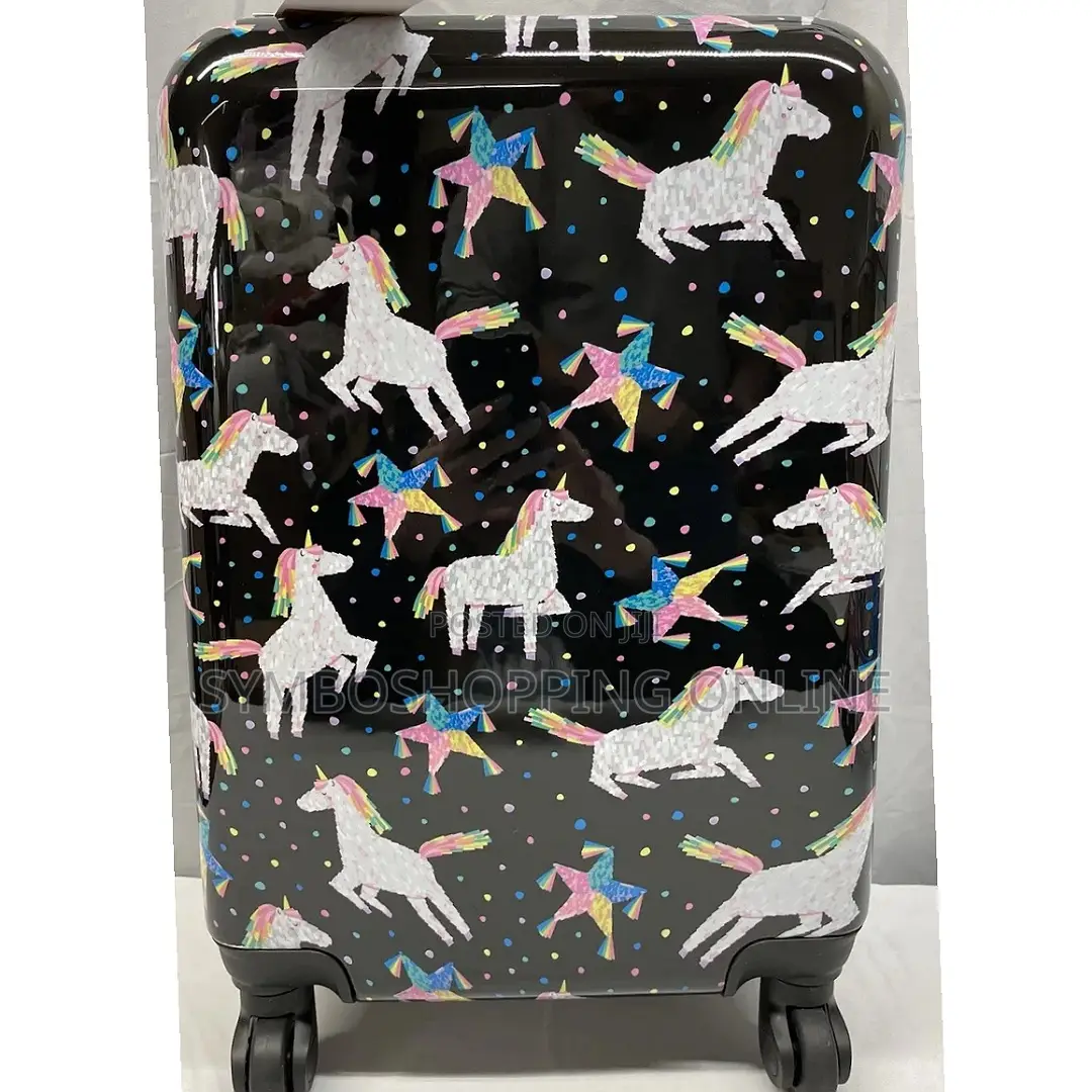 CRCKT Kids' Hardside Carry on Spinner Suitcase