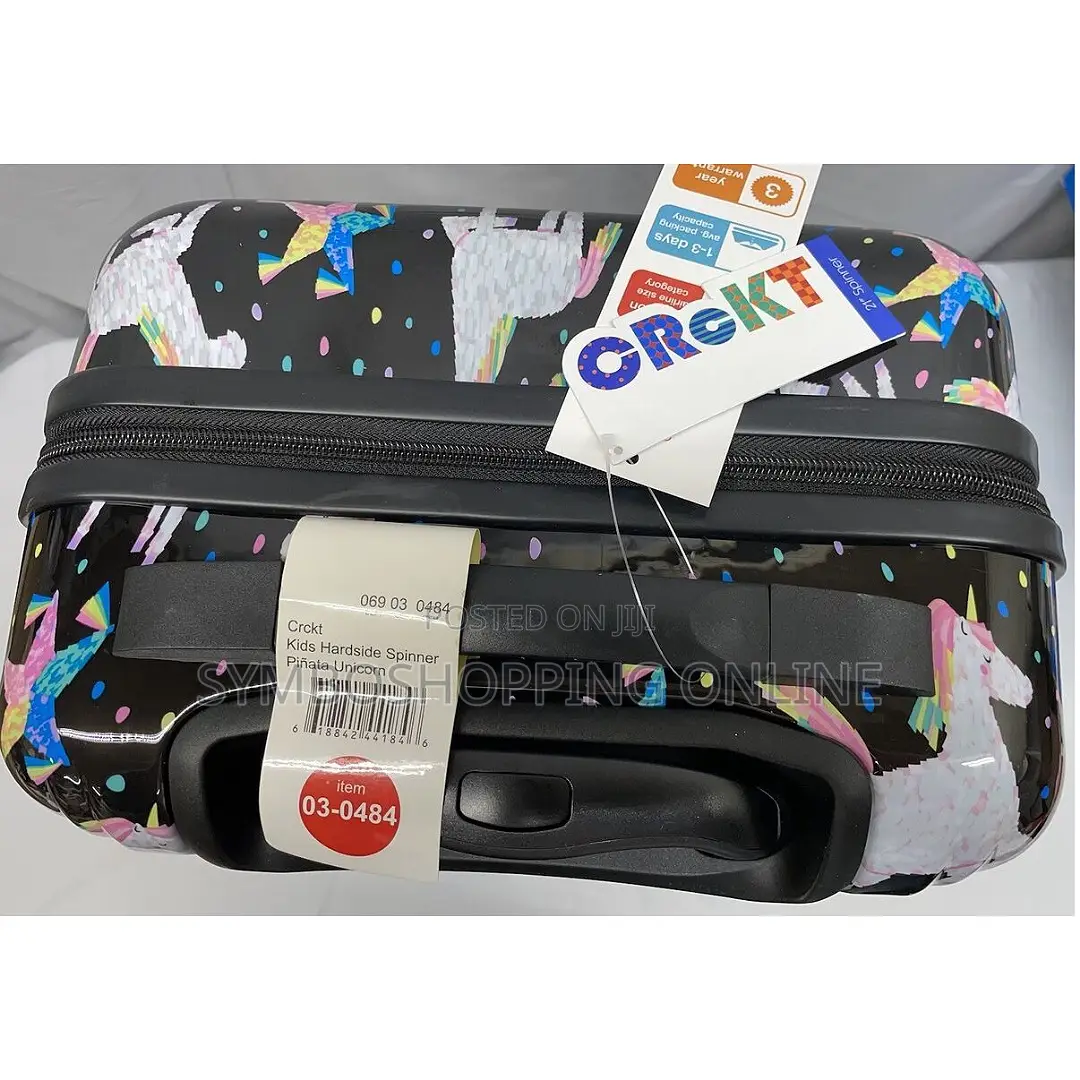 CRCKT Kids' Hardside Carry on Spinner Suitcase