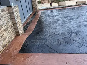 Jet Black Wood Plank