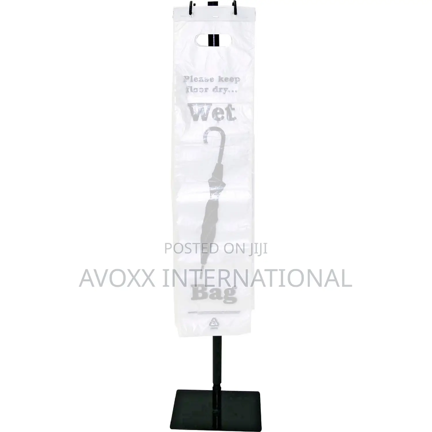 Tatco Wet Umbrella Bag Stand, Powder Coated Steel/57019