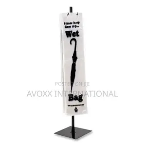 Tatco Wet Umbrella Bag Stand, Powder Coated Steel/57019