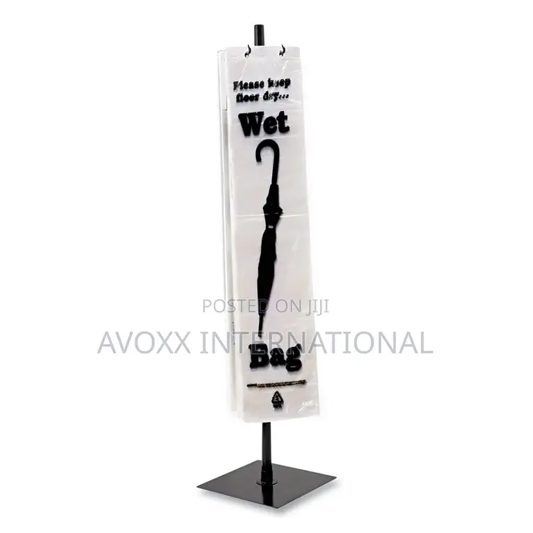 Tatco Wet Umbrella Bag Stand, Powder Coated Steel/57019