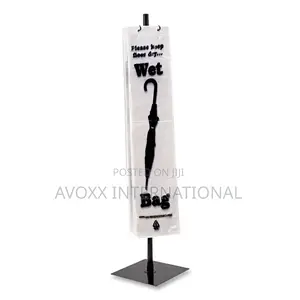 Tatco Wet Umbrella Bag Stand, Powder Coated Steel/57019