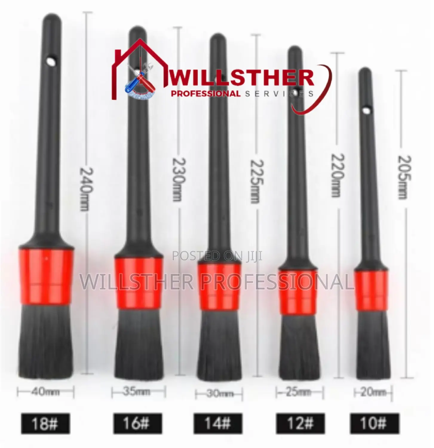 Car Detailing Brushes