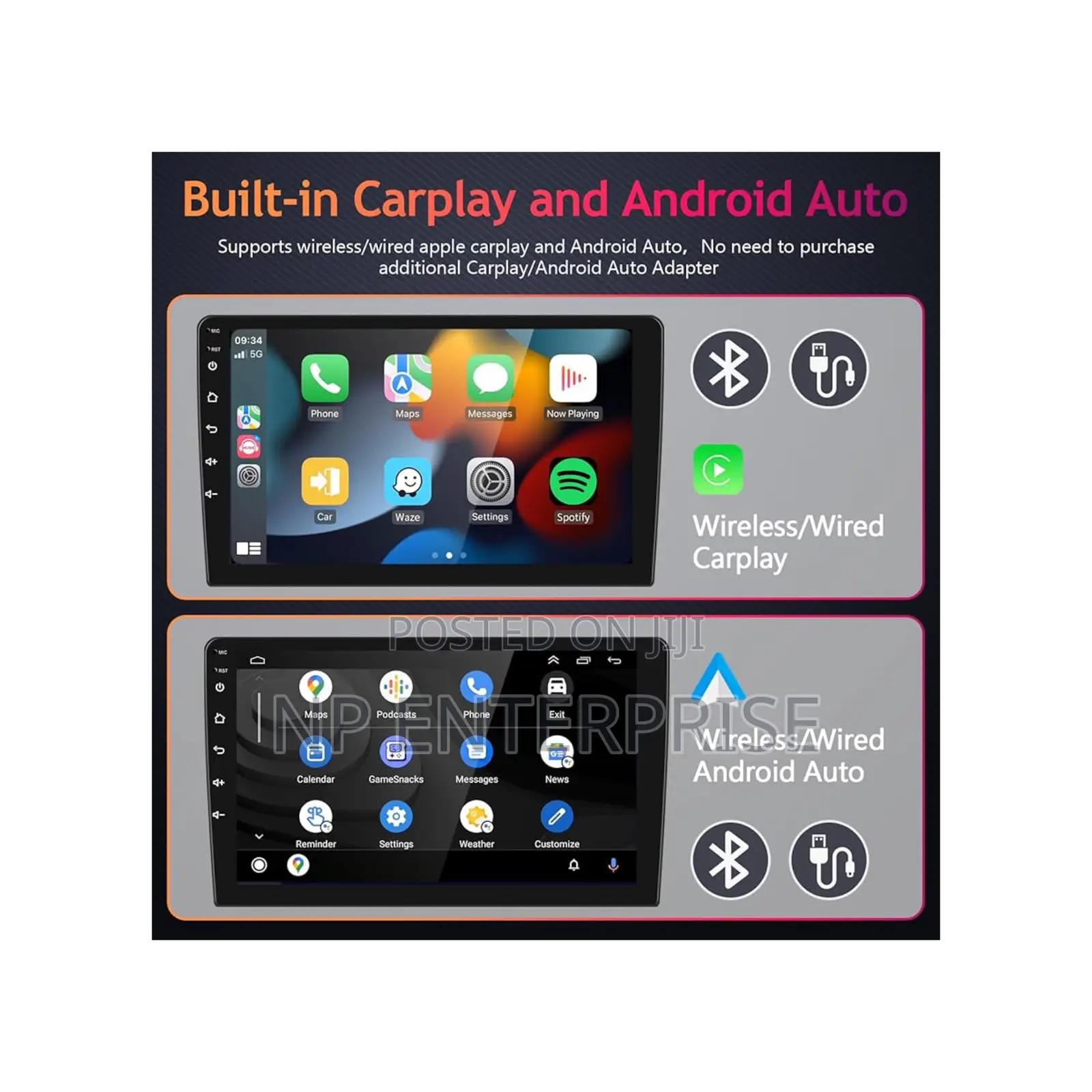 Toyota Highlander 2000- 2007 Android Tape