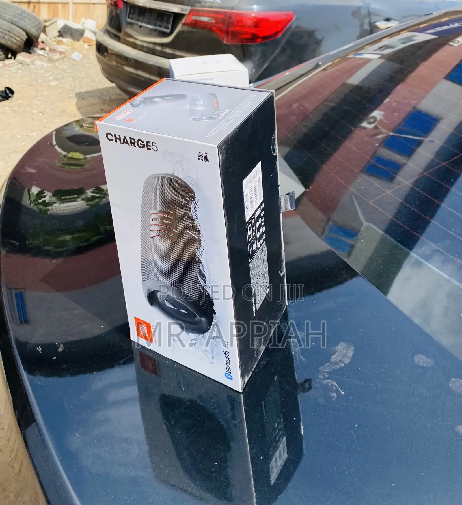 Authentic JBL Charge 5(Gray)Portable Bluetooth Speaker