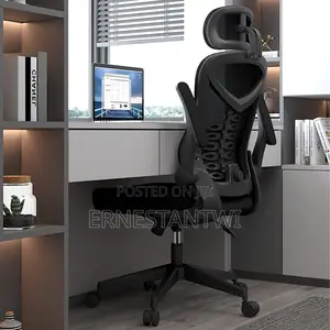 Office Swivel Chair With Foldable Arms From Uk