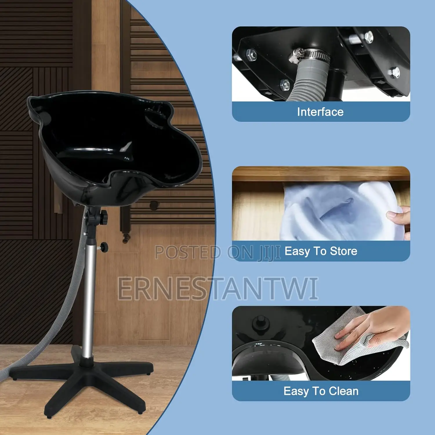 Portable Salon Deep Shampoo Basin