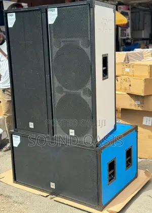 JAC Full Range and Double Sub/Bass Speakers