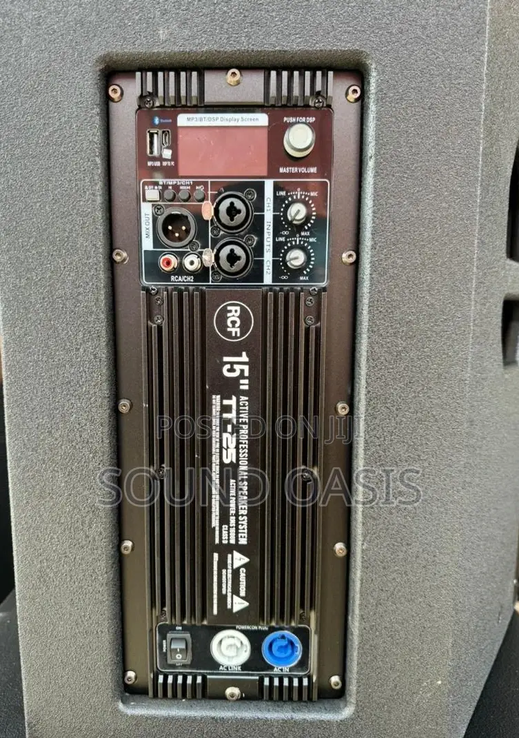 RCF Active Half Range and Bass Speaker