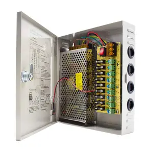 CCTV 12v-10a-9ch Power Supply