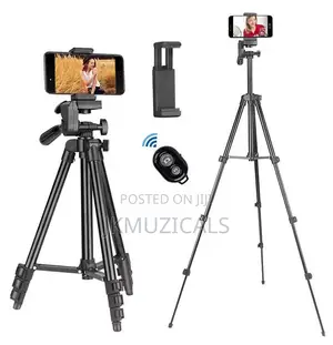 Cellphone Holder/ Portable _ Tripod Stand With Remote