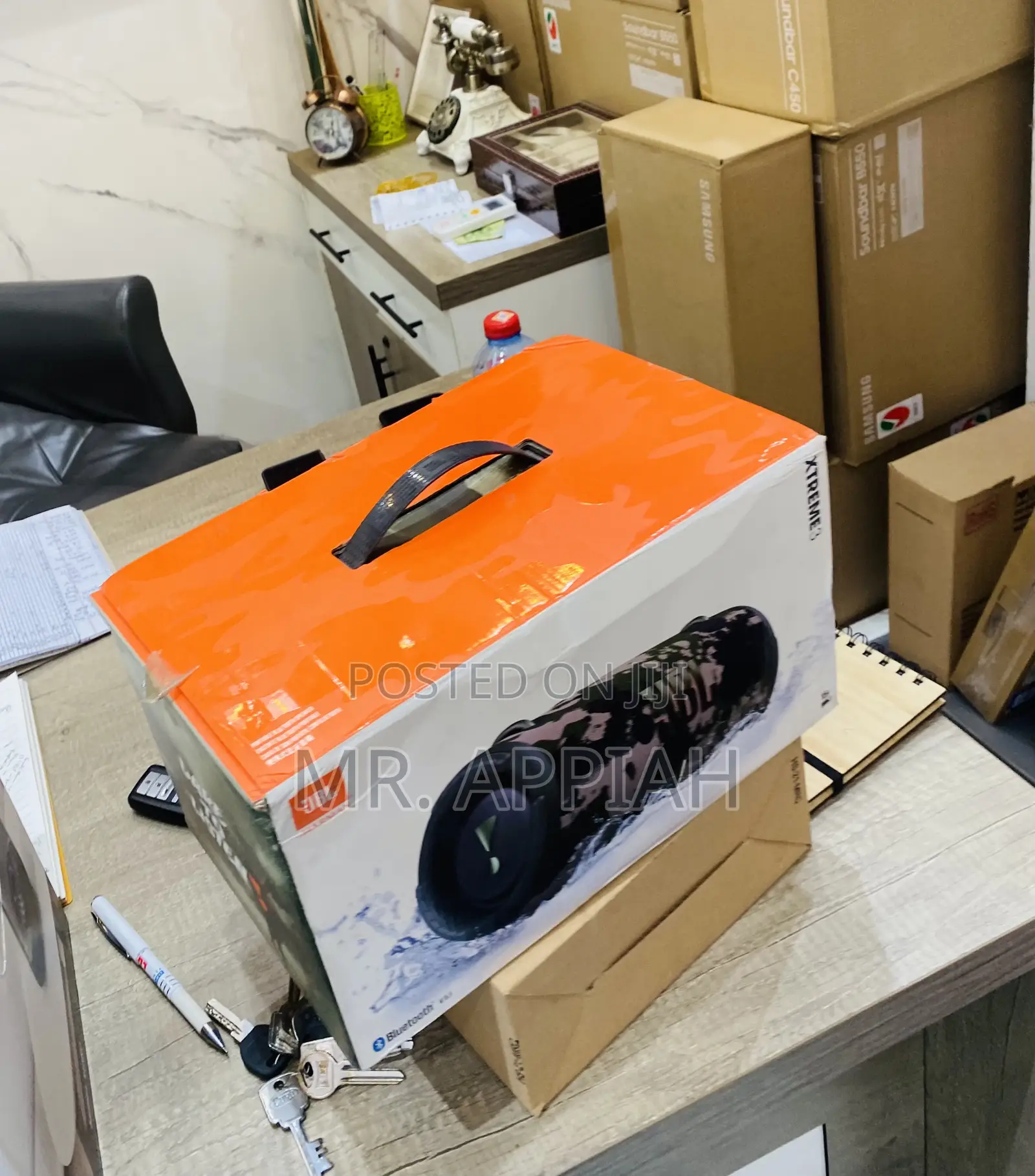 Durable JBL Xtreme 3 Rechargeable Bluetooth Speaker.