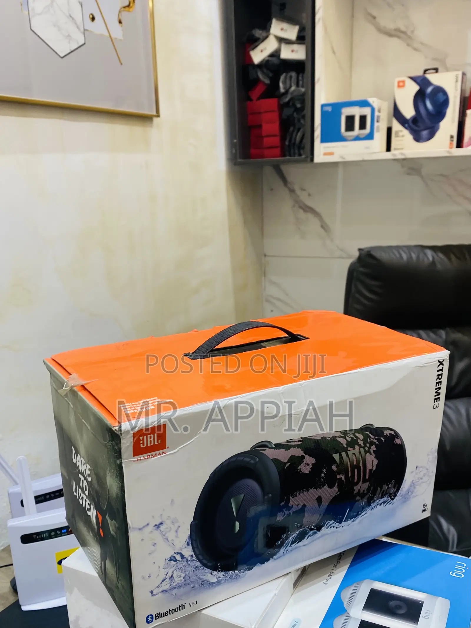 JBL Xtreme 3 Rechargeable Portable Bluetooth Speaker.