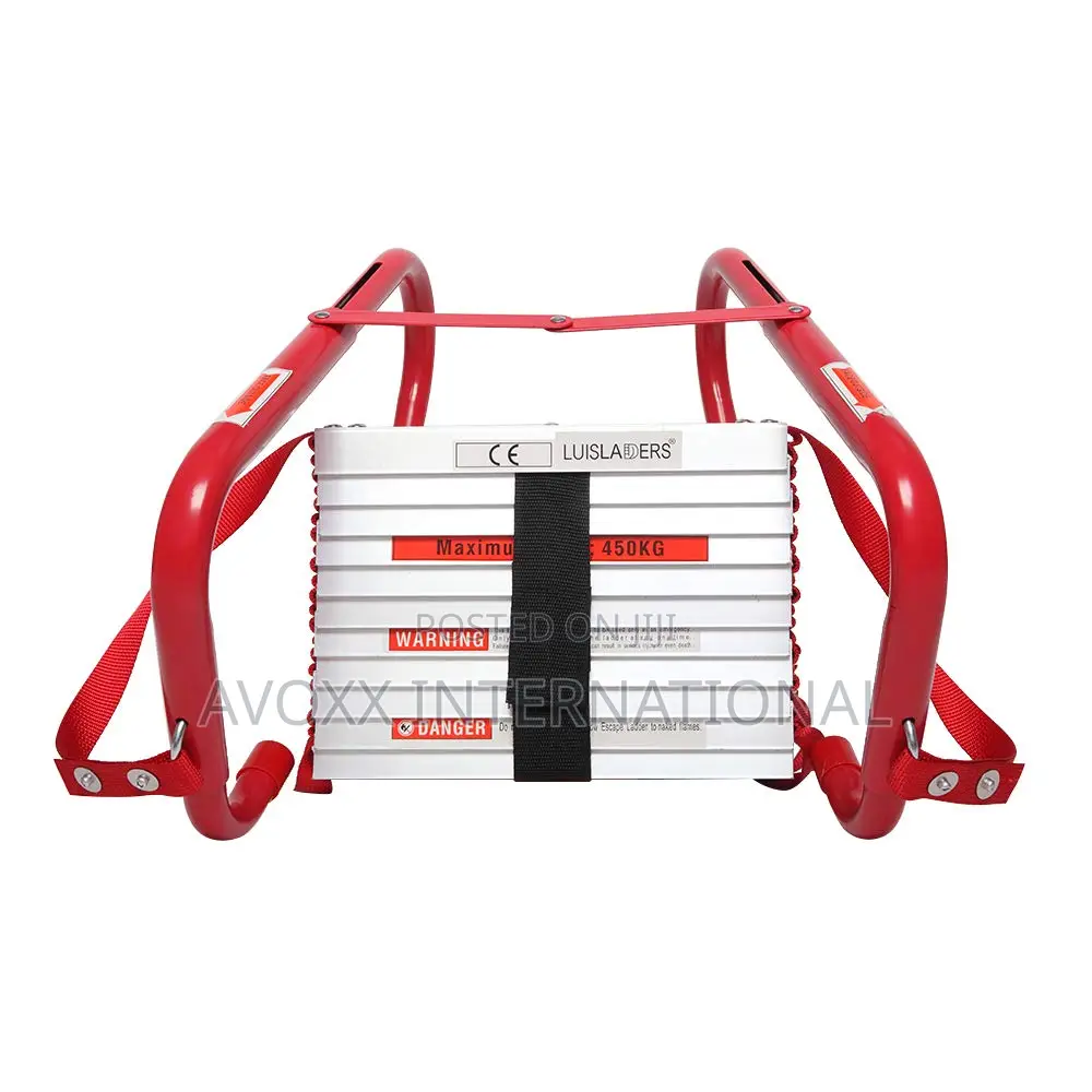 Fire Escape Luis Ladder 2 Story Anti Skid Rungs Emergency Escape 15ft