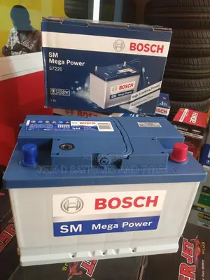15 Plates Bosch Car Battery + Free Delivery