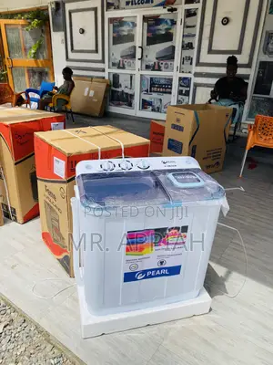 Twin Tub Pearl 7kg Semi-Automatic Washing Machine.