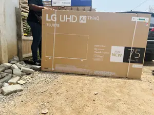 Available LG UHD Smart Glossy LED Display 75”UR78