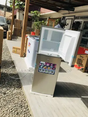Pearl Pf-172-2b Double Door Refrigerator(Gray).