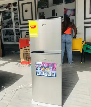 Sleek Design Pearl Pf-172-2b Double Door Refrigerator.