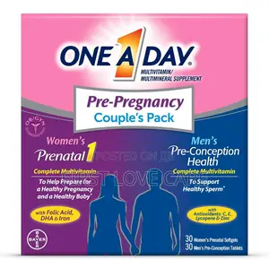 One a Day Pre Pregnancy Couple's Pack ( Him and Her )