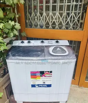 Semi-Automatic Pearl 15kg Top Load Washing Machine.