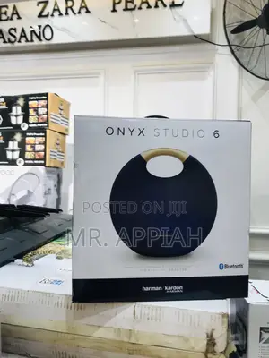 Sealed in Box Onyx 6 Rechargeable Bluetooth Speaker.