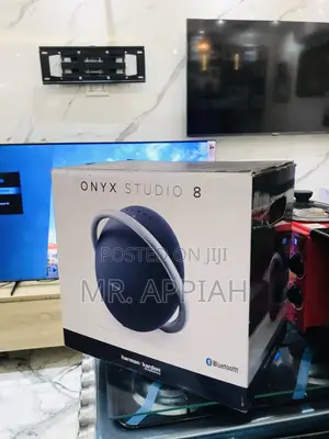Onyx 8 Rechargeable Portable Bluetooth Speaker(Blueblack).